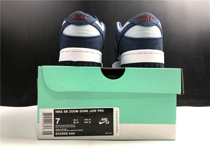 MaikeSneakers Nike SB Dunk Low Binary Blue 854866- Fashionable 4927