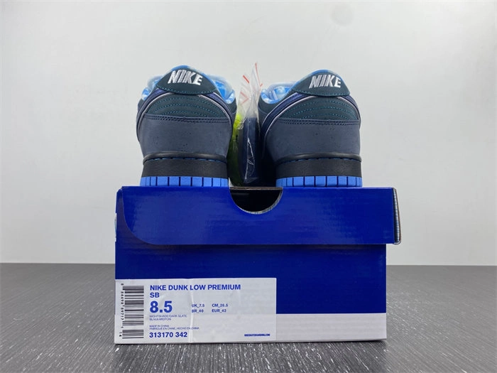 Official oldcobbler Nike SB Dunk Low Concepts Blue Lobster 313170- Elegant 4552