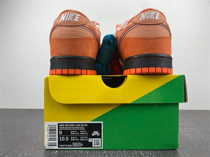 Affordable Hot Nike SB Dunk Low Concepts Orange Lobster FD8776- Practical 4550