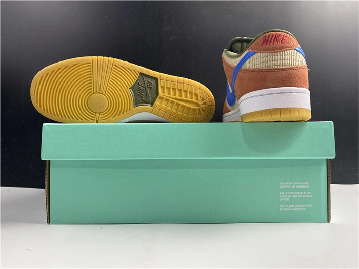 First bag ru Timeless Nike SB Dunk Low Corduroy Dusty Peach  BQ6817- 4916
