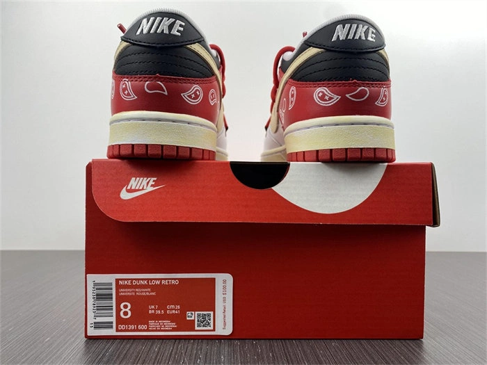 Tony Luxuries RelaxedFit Nike SB Dunk Low UNIVERSITY RED DD1391- 4815