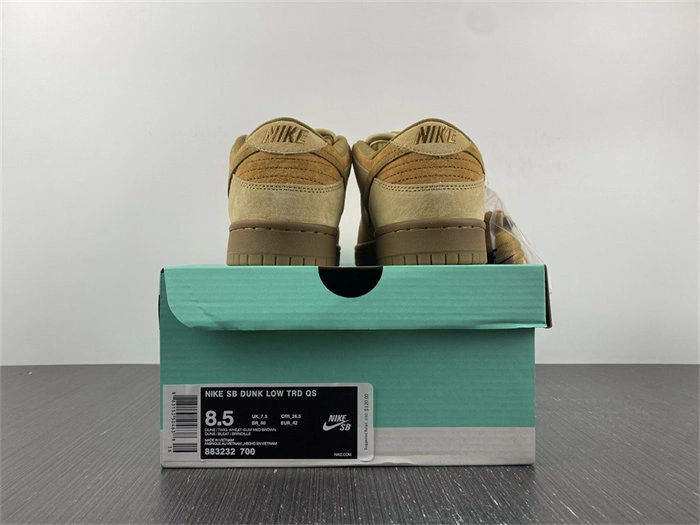 Cheap Elegant Nike SB Dunk Low Wheat 883232- 4849