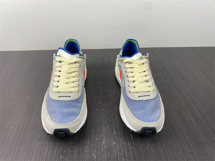 Bmlin Shoes Nike Waffle One Coconut Milk Crimson Royal Lightweight 5223