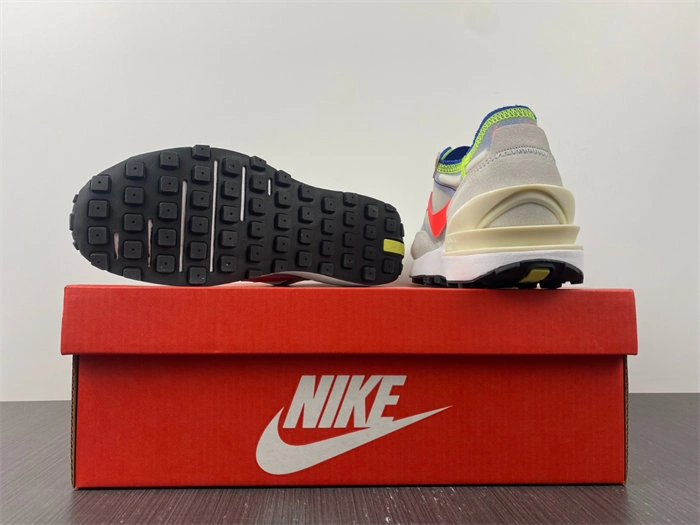 Bmlin Shoes Nike Waffle One Coconut Milk Crimson Royal Lightweight 5223
