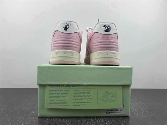 FS CHEAP Durable OFF-WHITE OOO Low Out Of Office White Pink OWIA259R21LEA 3116