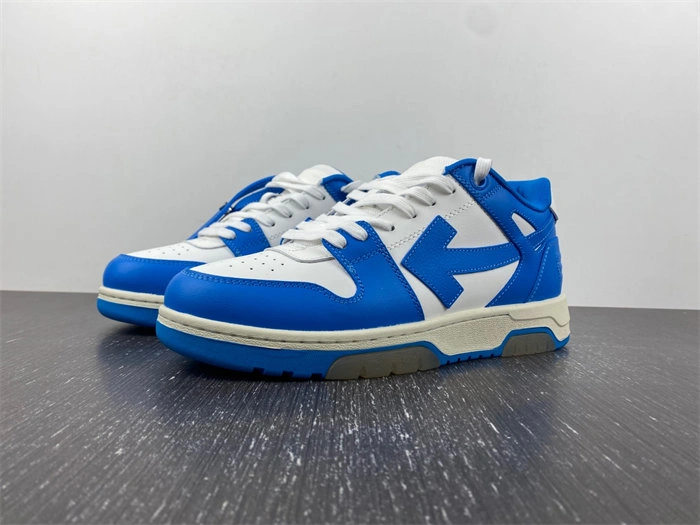 FS CHEAP OFF-WHITE Out Of Office OOO Low Tops Blue White OWIA259F21LEA TimelessDesign 3126