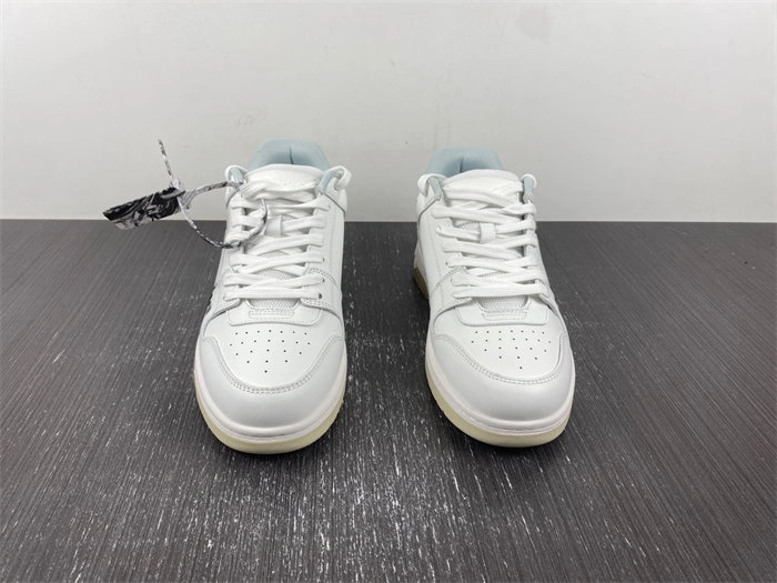 Rep MAX OFF-WHITE Out Of Office OOO Low Tops For Walking White Black OMIA189R21LEA EyeCatching 3125