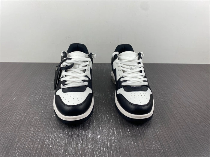 Repladies REP OFF-WHITE Out Of Office OOO Low Tops White Black White OMIA189C99LEA GoodFit 3108