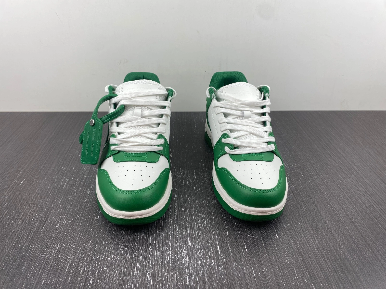 FS CHEAP OFF-WHITE Out of Office Low Top Green Dirty White OMIA189R21LEA WeatherProof 3115