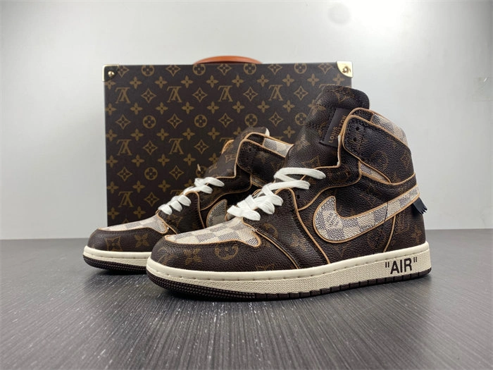 Rep Practical OFF-WHITE x Air Jordan 1 LV 2140