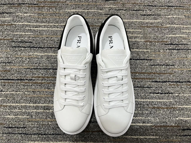 Aaa replica bags EasyMatch Prada Leather Sneaker 3318