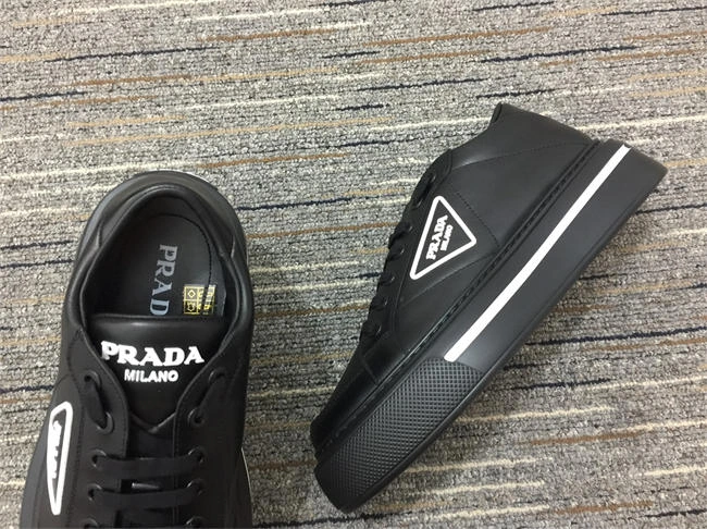 Cheap Husky Prada Leather Sneaker SmoothTexture 3320