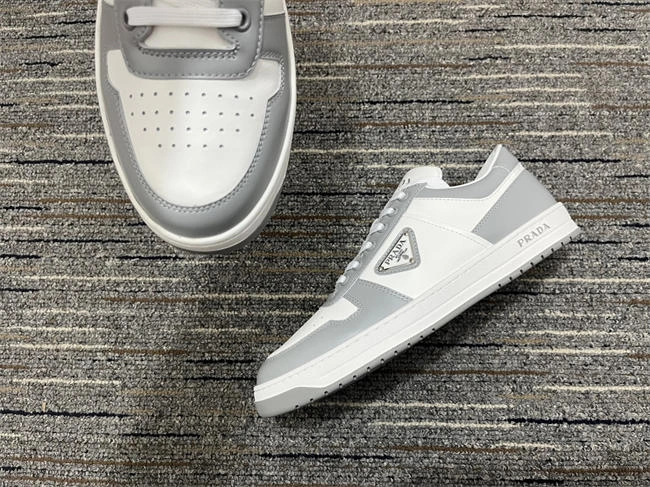 Cheap Husky Sophisticated Prada Leather Sneaker 3313