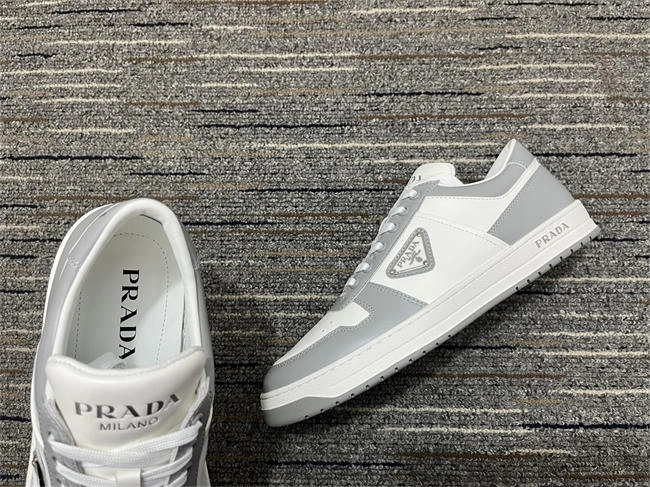 Cheap Husky Sophisticated Prada Leather Sneaker 3313