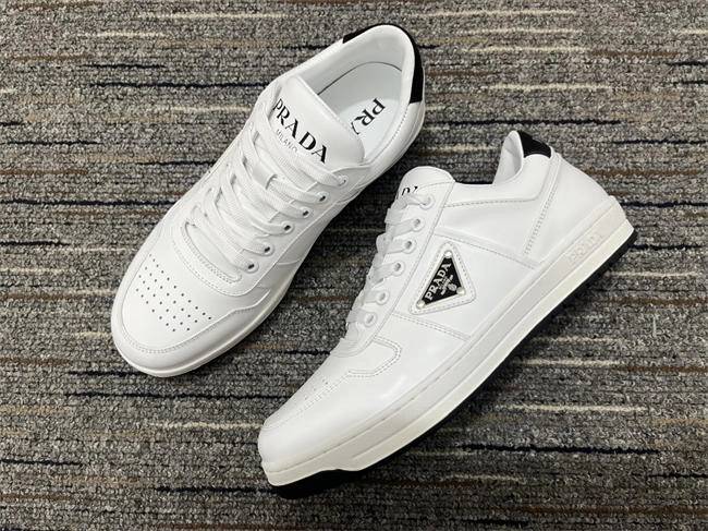 Cheap EasyMatch Prada Leather Sneaker 3314