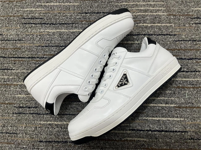 Cheap EasyMatch Prada Leather Sneaker 3314