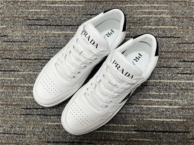 Cheap EasyMatch Prada Leather Sneaker 3314