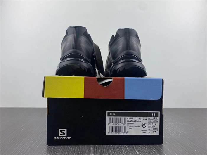 Affordable Affordable Salomon XT-6 Triple Black QuickDry 5961