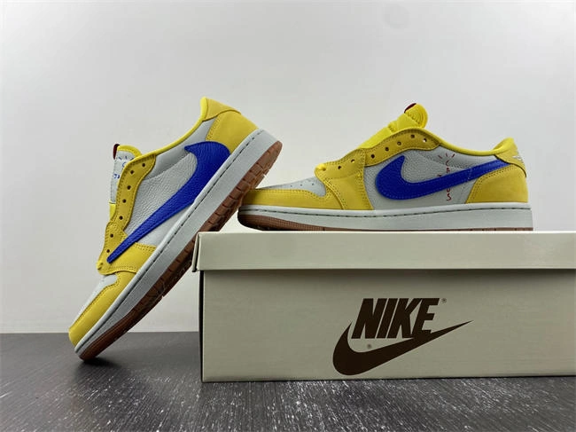 MaikeSneakers Travis Scott x Air Jordan 1 DZ4137- Casual 3591