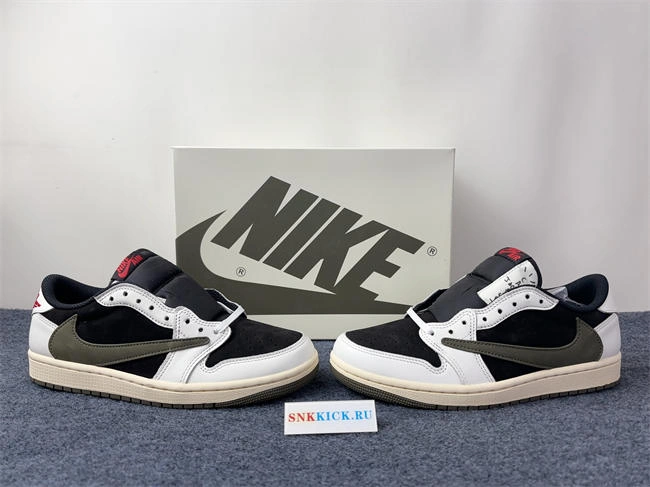 Firstbag ru Travis Scott x Air Jordan 1 Low OG Olive DZ4137- Youthful 3566