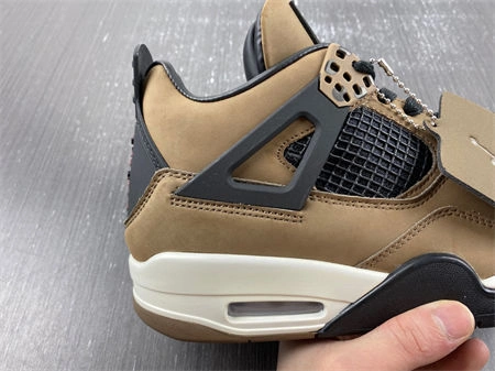 Cheap Palace Travis Scott x Air Jordan 4 Retro Brown  AJ4- ZeroBulk 3936