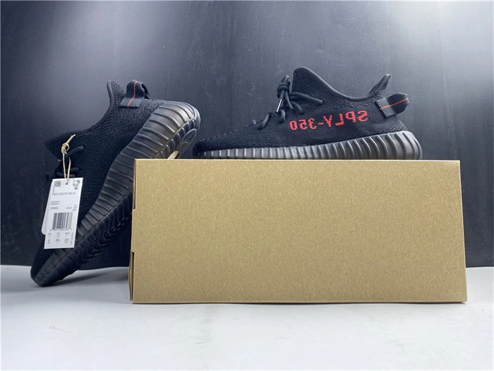 Rep ladies REP Stretchable adidas Yeezy Boost 350 V2 Black Red CP 5444