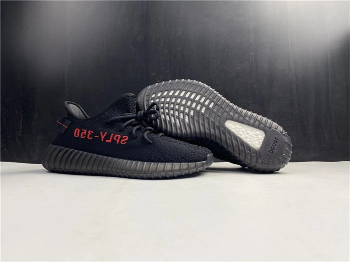 Rep ladies REP Stretchable adidas Yeezy Boost 350 V2 Black Red CP 5444