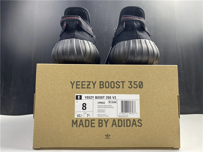 Rep ladies REP Stretchable adidas Yeezy Boost 350 V2 Black Red CP 5444