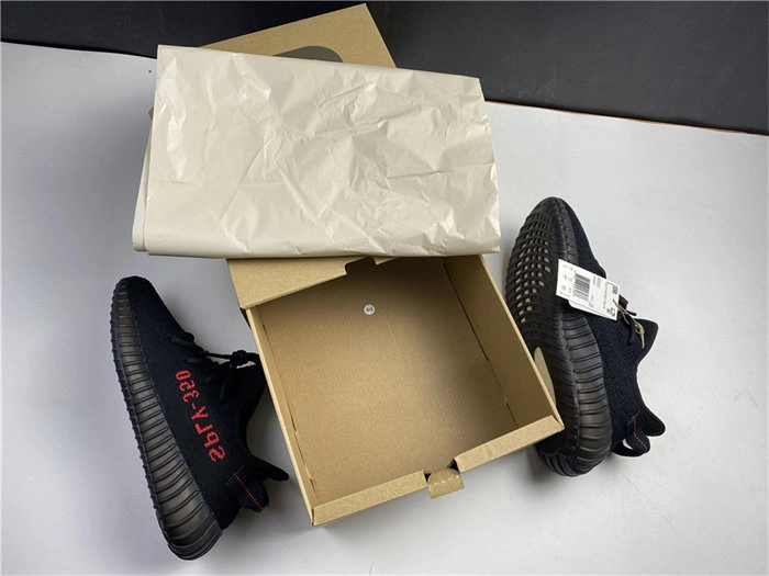 Rep ladies REP Stretchable adidas Yeezy Boost 350 V2 Black Red CP 5444