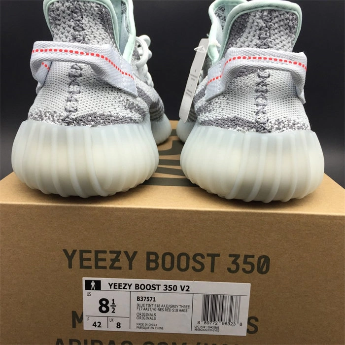 MaikeSneakers Sleek adidas Yeezy Boost 350 V2 Blue Tint B 5486