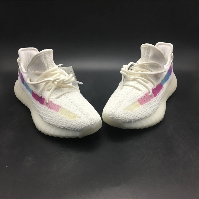 MaikeSneakers adidas Yeezy Boost 350 V2 White Rainbow FG AllSeason 5470