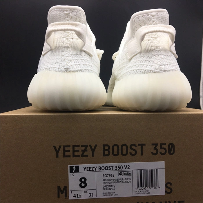 MaikeSneakers adidas Yeezy Boost 350 V2 White Rainbow FG AllSeason 5470