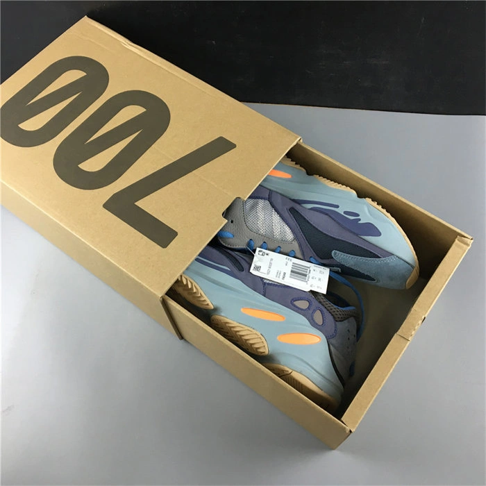 Cheap Affordable Lightweight adidas Yeezy Boost 700 Carbon Blue FW 5524