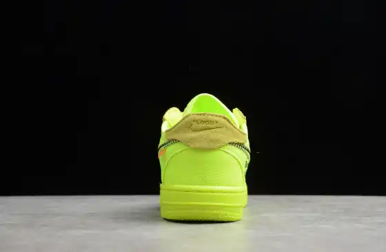 Air Force 1 TD x Off White VOLT HYPER JADE CONE Toddler BV0853-700