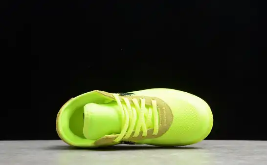 Air Force 1 TD x Off White VOLT HYPER JADE CONE Toddler BV0853-700