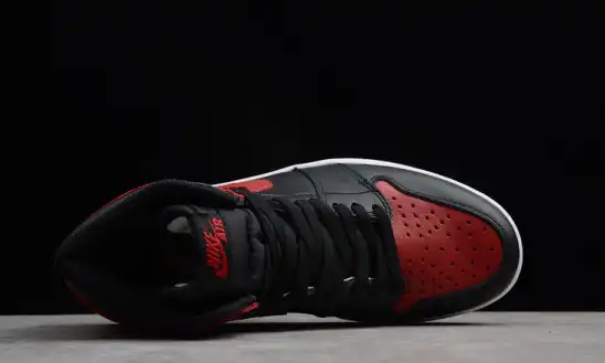 Air Jordan 1 Retro High OG Banned Bred Black Red  555088-001