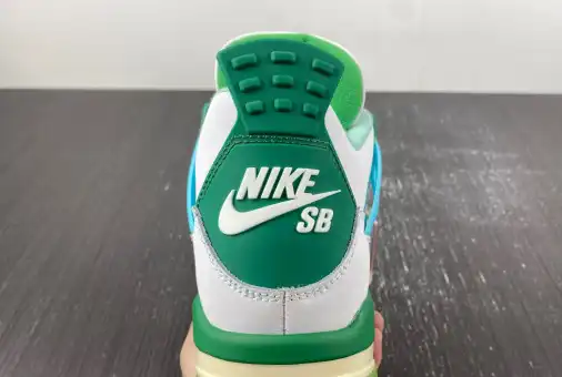 Jordan 4 Retro SB  White Grass Green (limited edition)   AJ4-KNCW