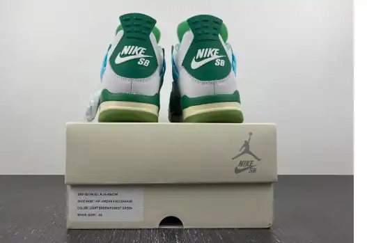 Jordan 4 Retro SB  White Grass Green (limited edition)   AJ4-KNCW