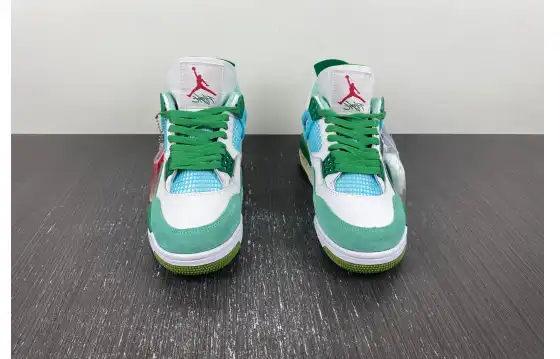 Jordan 4 Retro SB  White Grass Green (limited edition)   AJ4-KNCW