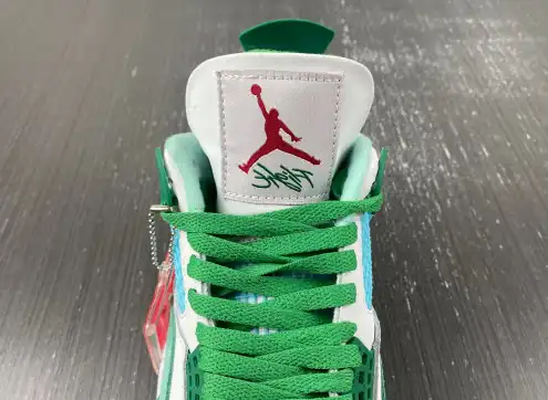 Jordan 4 Retro SB  White Grass Green (limited edition)   AJ4-KNCW