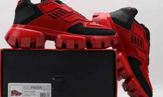 PRA Cloudbust Thunder Knit Red And Black