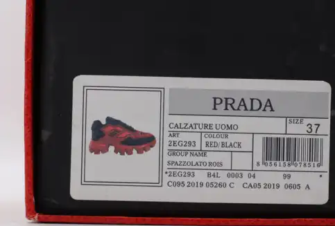 PRA Cloudbust Thunder Knit Red And Black