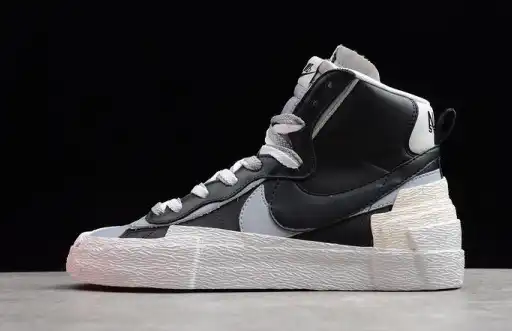 SACAI X NIKE BLAZER MID BLACK GREY BV0072-002