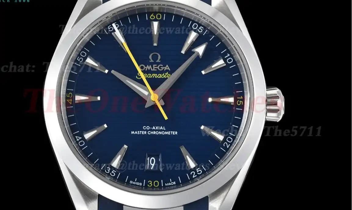 Aqua Terra 150m 'Mondo' 41mm SS RU Blue Dial VSF A8900