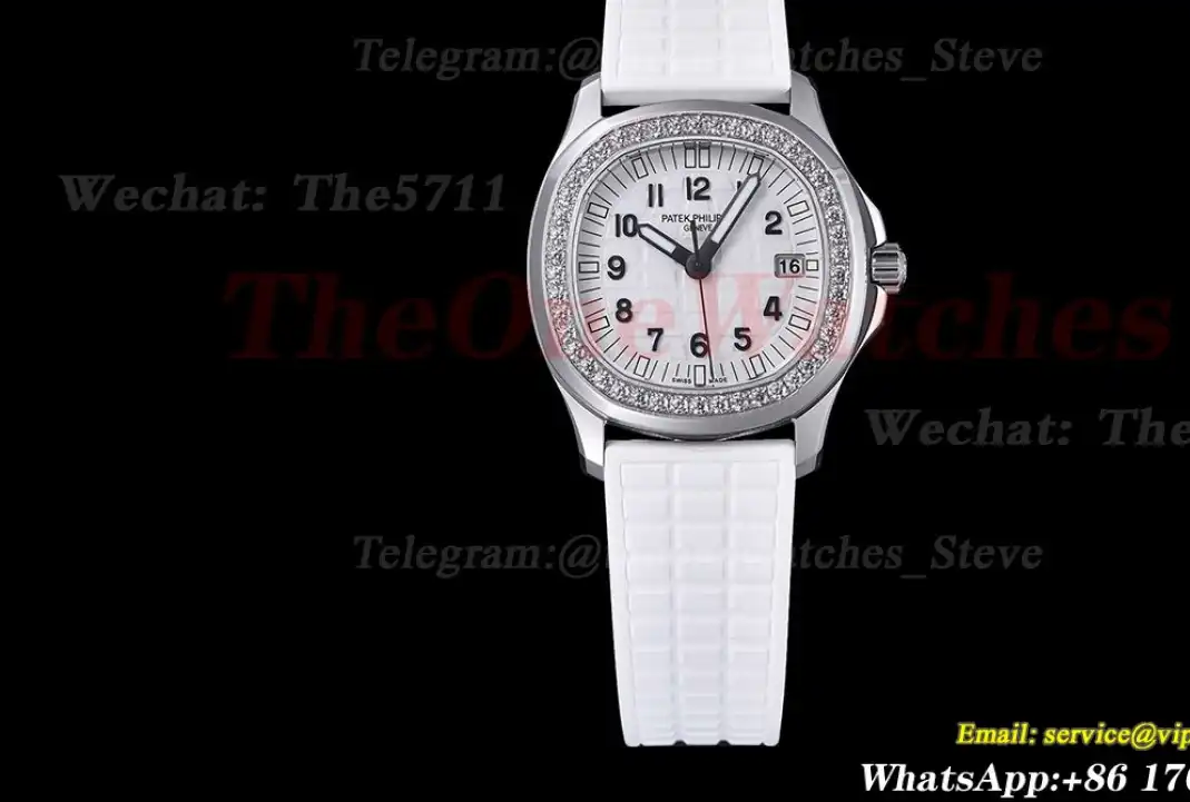 Aquanaut Lady 5067 Dia SS RU White Dial PPF Quartz