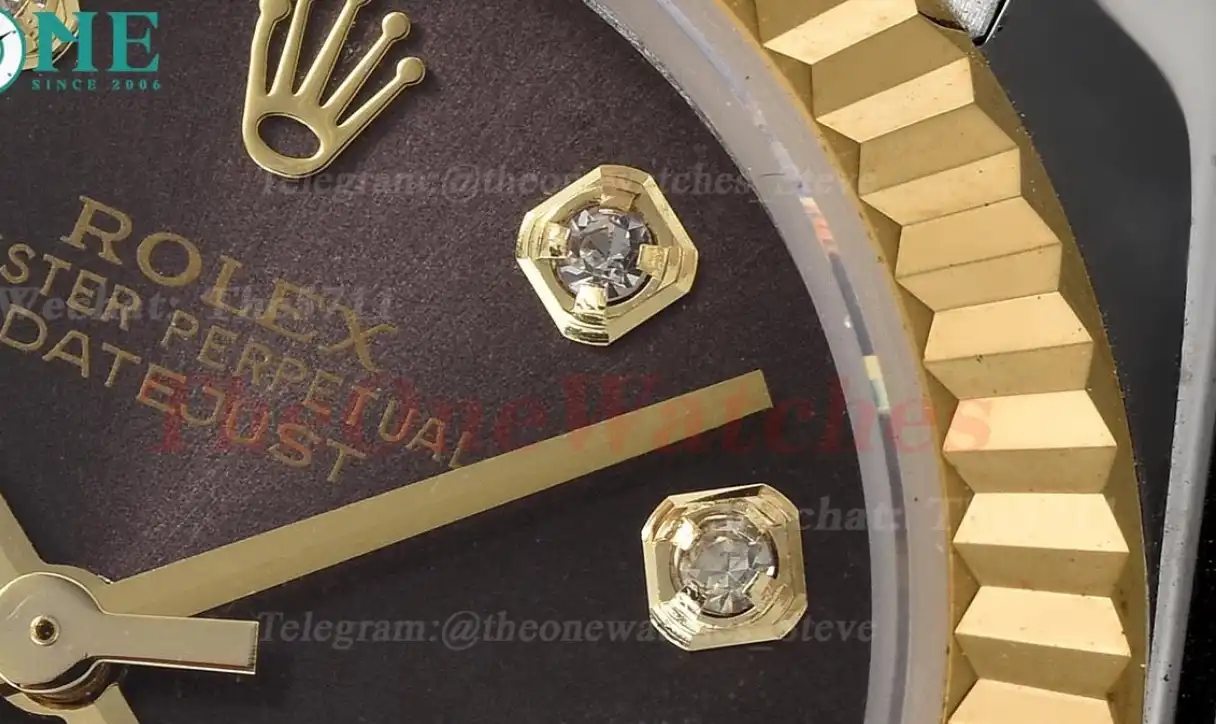 Datejust 31mm 278273 SS RG Brown Mop Dia GDF MY8215