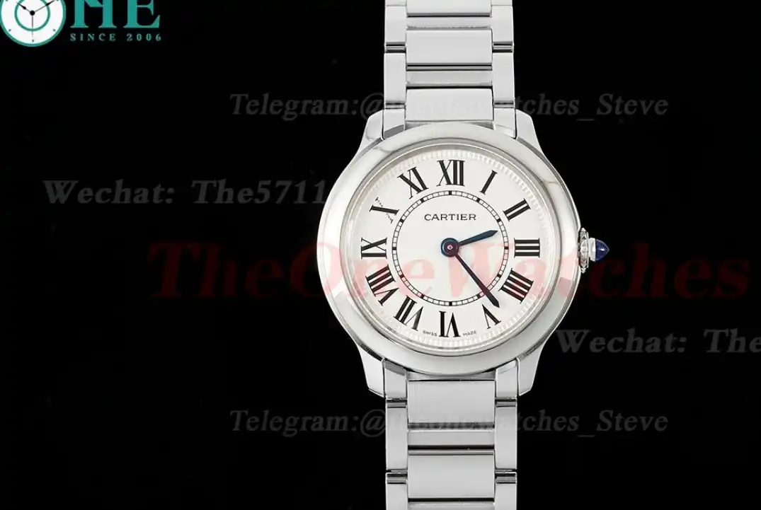 Ronde Must 29mm SS SS White Dial AF Quartz