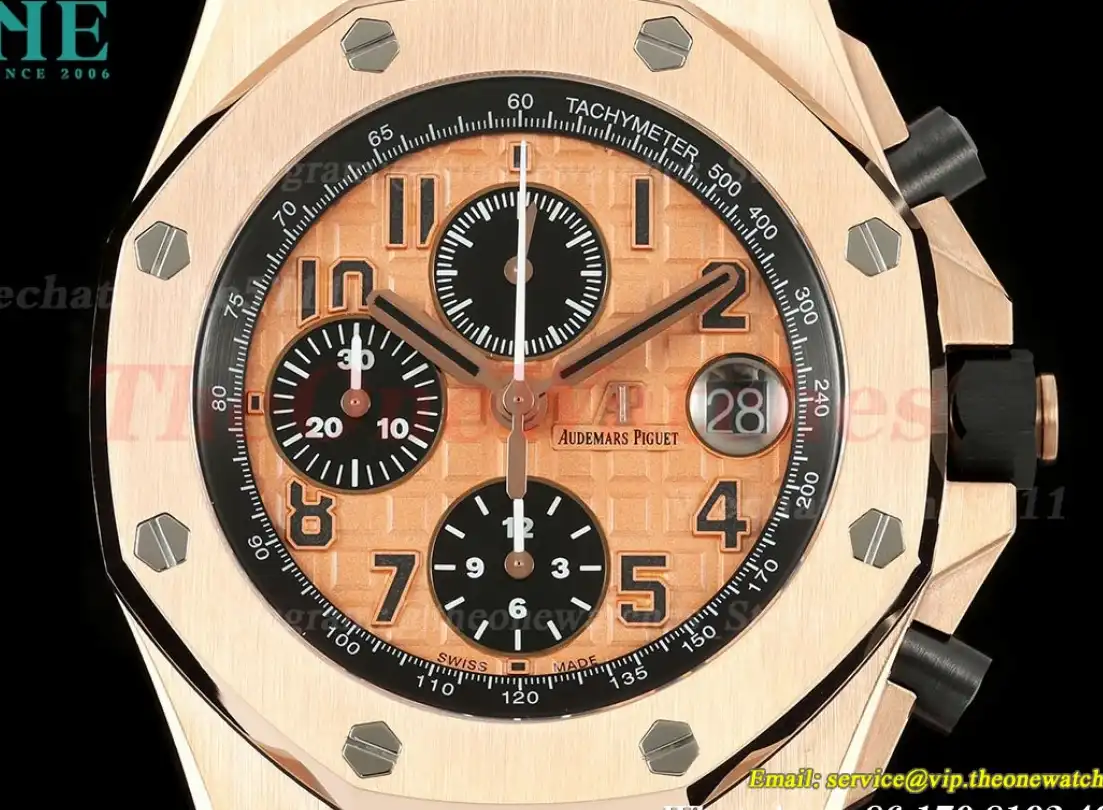 Royal Oak Offshore 26470OR 42mm RG RG Gold Dial TKF A7750