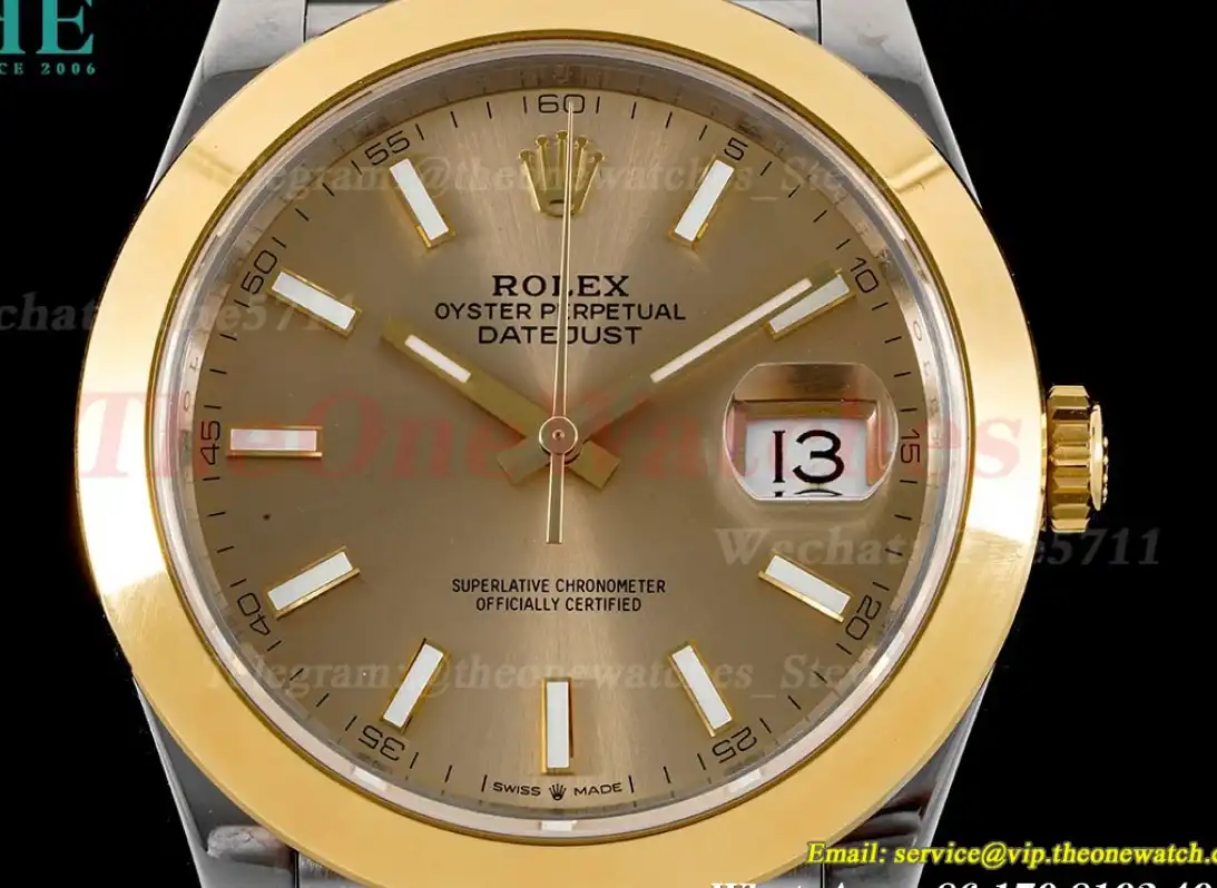 Datejust 126303 41mm Jub SS YG Gold Stk VSF VS3235