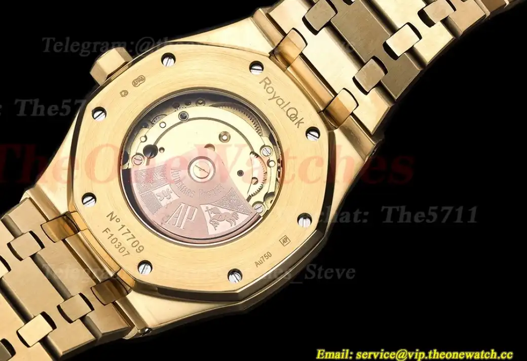 Royal Oak 41mm 1017 YG YG Gold Dial GDF MY8215